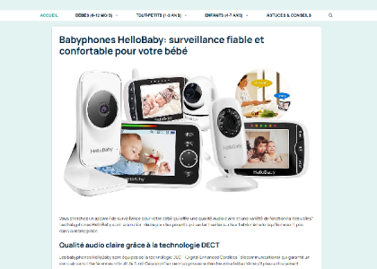 Enfant rever - Les meilleurs articles pour bébé