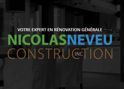 Entrepreneur construction, rénovation Rive-Nord 
