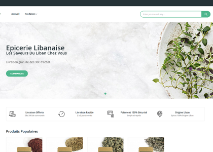 Epicerie Vert&Rouge - Vente d'épices en ligne