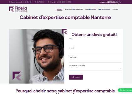 Expert Comptable Nanterre Paris La Défense Fidelia Consulting