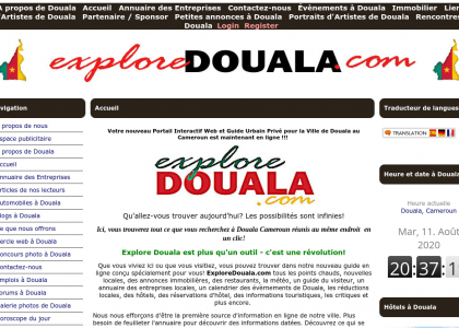 Logo du portail ExploreDouala