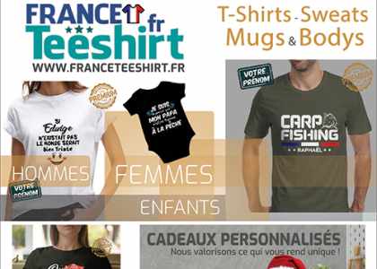 FranceTeeShirt – Votre spécialiste en Cadeau personnalisé