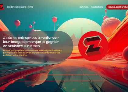 Frédéric Gravelaine, Création de site internet et identité visuelle à Tours, Chinon et Saumur
