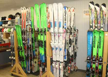 magasin de locatio de ski à Gérardmer dans les Vosges