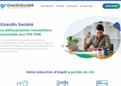 Girardin Société, optimisation fiscale Girardin IS