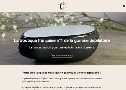 Gomme Dépilatoire