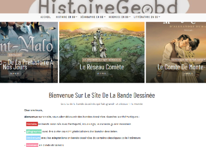 HistoireGeoBd site de bandes dessinées non fictionnelles