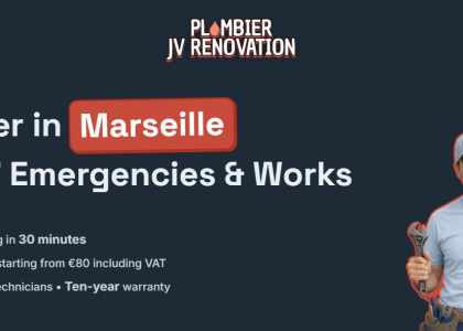 JV RENOVATION Plumber Marseille