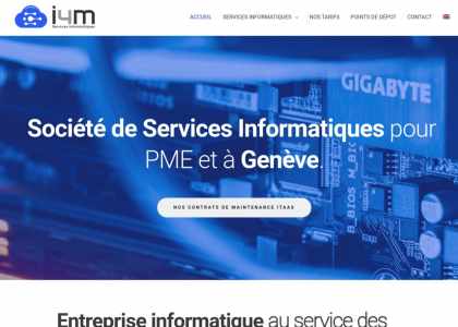 logo i4M entreprise informatique
