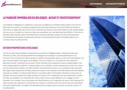 immomillenium.be investissement-immobilier
