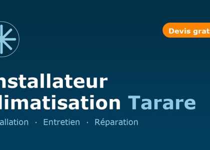 bannière installation entretien réparation climatisation tarare