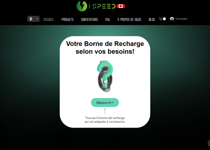 Ispeed - Bornes de recharge pour véhicule électrique