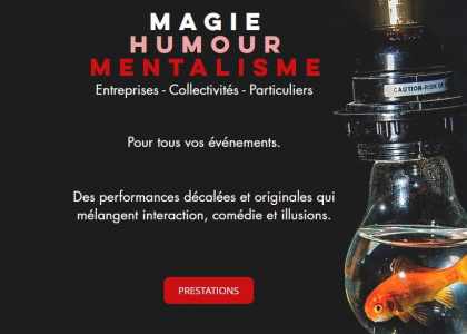 magicien, mentaliste Lyon - Jean-Christophe Tomassini