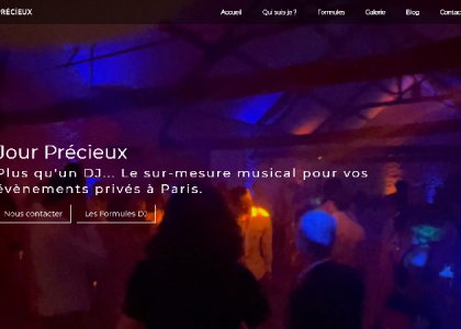 Jour précieux - DJ à Paris