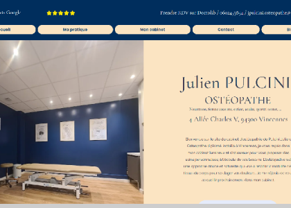 Julien Pulcini Ostéopathe