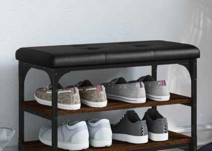 Banc chaussure noir