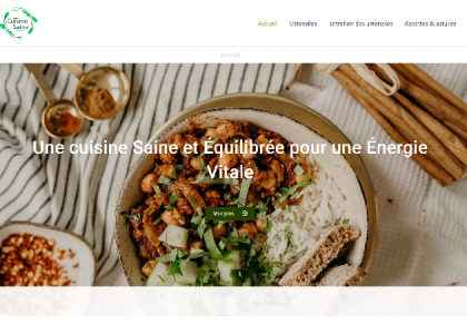 La cuisine saine : Recettes équilibrées et les ustensiles indispensables