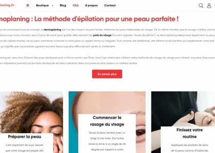 Les produits et outils de dermaplaning.fr