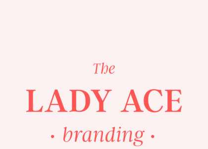 logo lady ace branding
