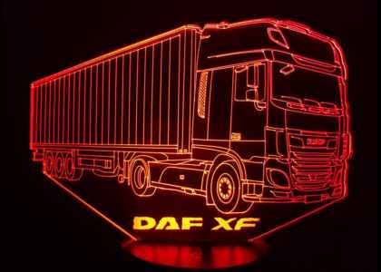 Kiss Kiss Metal - lampe de chevet 3D LED