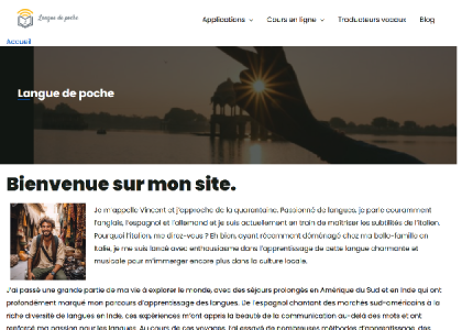 Langue de poche
