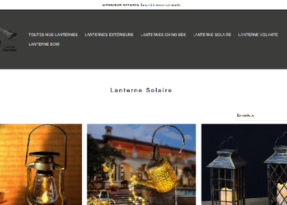 Lanterne Extérieur Solaire