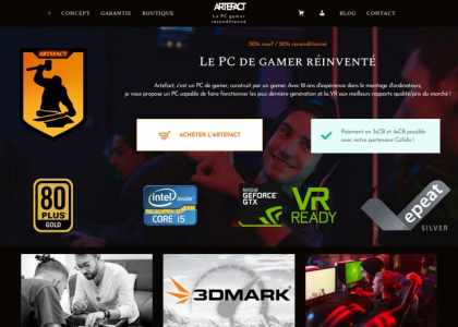 PC Gamer reconditionné Artefact