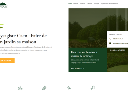 Lequesne paysage - Paysagiste Caen