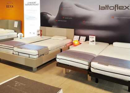 showroom Literie 06 à deux pas de Monaco : literie haut de gamme