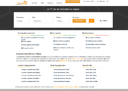 Lkeria - Location et vente de tout type d'immobilier