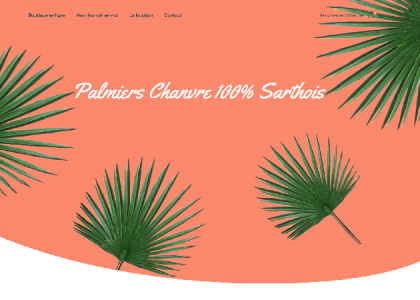 Local Palm palmiers chanvre Sarthois