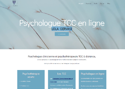 LOLA GERVASI - Psychologue TCC en ligne