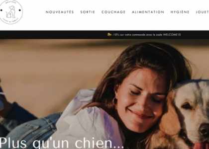 Boutique Lucky & family accessoires pour chien