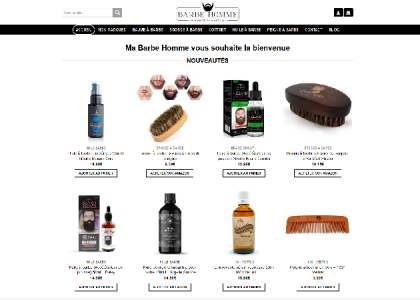 Ma Barbe Homme : Vente en ligne de produits à barbe