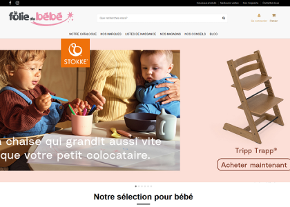 La Folie du bébé - votre magasin de puériculture en Belgique