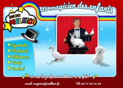 Artiste magicien pour enfants