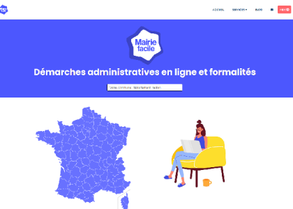 Maire Facile - Démarches administratives en ligne 