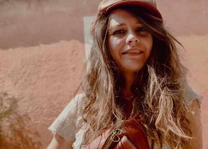 Sac Banane Cuir Marron Vintage