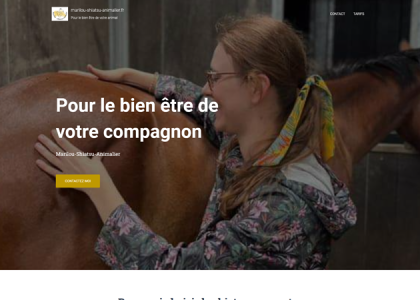 Marilou shiatsu animalier