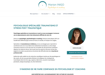 Marion Inigo - Psychologie et Coaching