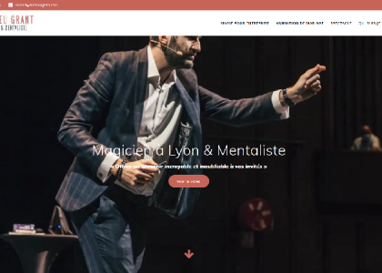 Mathieu Grant Magicien mentaliste à Lyon