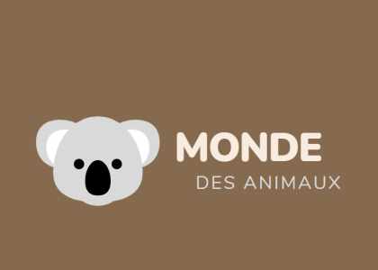 Logo monde des animaux