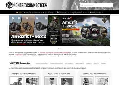 Les Montres connectées et Bracelets intelligents Smartwatch.