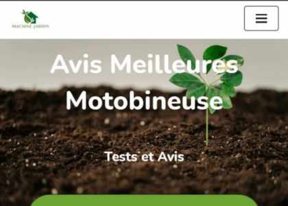 Machine jardin