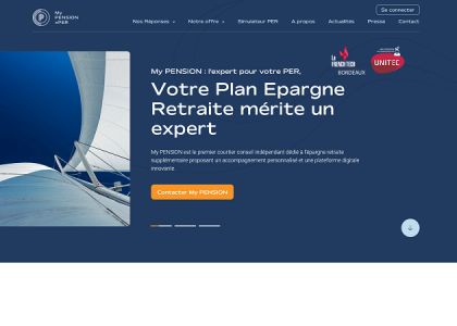 My pension xper - Votre épargne retraite mérite un expert