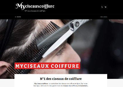 Myciseauxcoiffure : Le specialistes des ciseaux pour coiffeurs