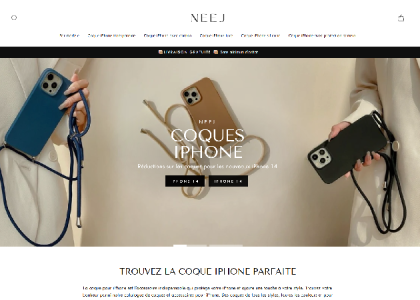 Neej - Site spécialisé dans les coques de protection pour iPhone