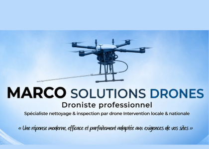nettoyage par drones