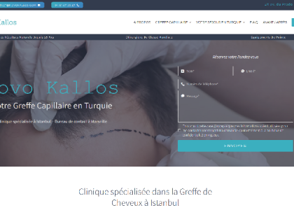 Novo Kallos Greffe Capillaire en Turquie