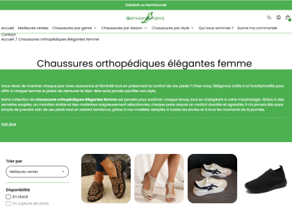 chaussure orthopédique